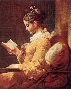 Jean Honore Fragonard, A Young Girl Reading